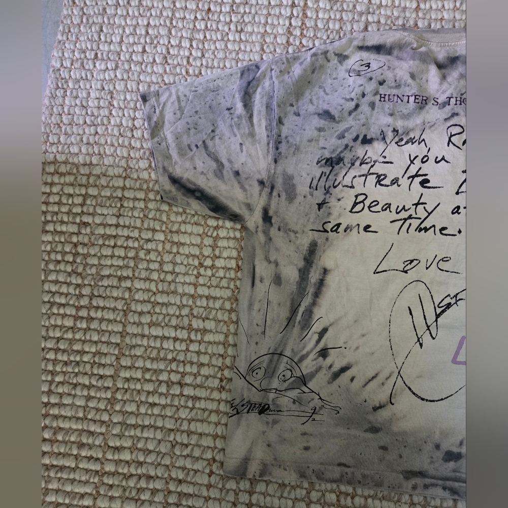 Travis Scott Cactus Jack x Ralph Steadman "Fear" T-shirt - Picture 4 of 10
